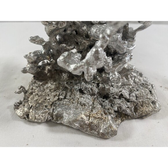 Anthill Art Casting Sculpture Fire Ant Aluminum Casting 8.25” Tall #88 - Picture 2 of 8